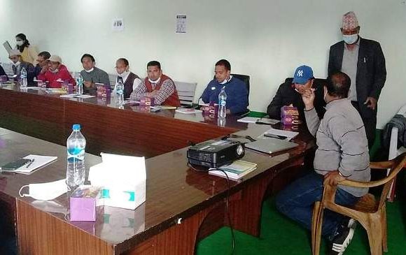भीमदत्तमा कोभिड प्रभावित समुदायको पुर्नरुत्थान परियोजना बारे छलफल