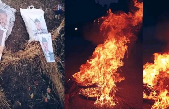 नेकपा विप्लव‌ पार्टीद्धारा एमसिसीको बिरोधमा प्रधानमन्त्रीको पुत्ला दहन 