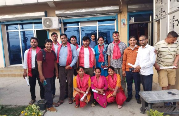 नेपाल राष्ट्रिय कर्मचारी संगठन शुक्लाफाँटा नगरको प्रथम अधिवेशन सम्पन्न ,अध्यक्षमा देवराज पन्त चयन 