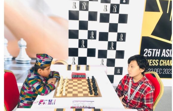 शुक्लाफाँटाका खेलाडी ९ वर्षीय हार्दिक पन्तले एशियन बुद्धिचालमा ५ खेल जिते