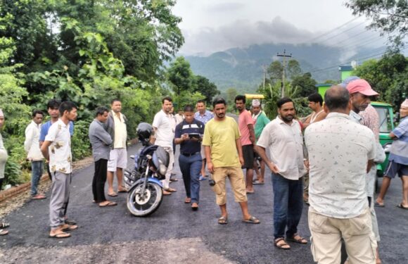 विष्णूमन्दिर सडक गुणस्तरिय बनाउन स्थानीयको माग