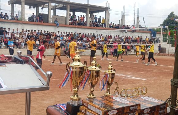 पुरुष भलिबल प्रतियोगिताको उपाधी रामजानकी टिमलाई