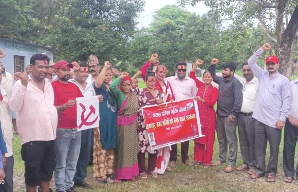 दलित मुक्ति मोर्चा कृष्णपुर नगरको अध्यक्षमा नेपाली