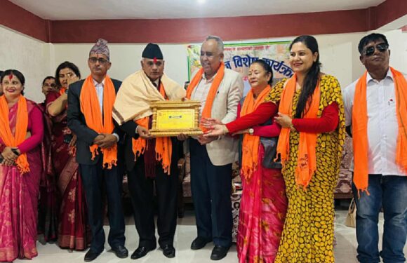 पूर्व मुख्यमन्त्री रावललाई अत्तरियामा भव्य अभिनन्दन