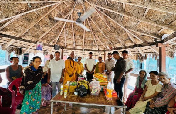 जन्मदिनको अवसरमा महिला तथा वृद्ध सेवा केन्द्रलाई खाद्यान्न सहयोग