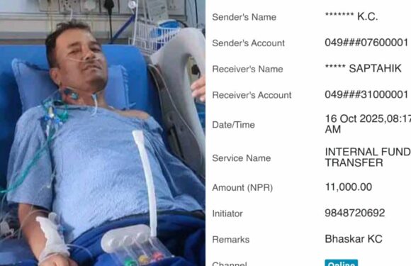 पत्रकार महासंघ कञ्चनपुरका अध्यक्ष धामीलाई उपचार खर्च