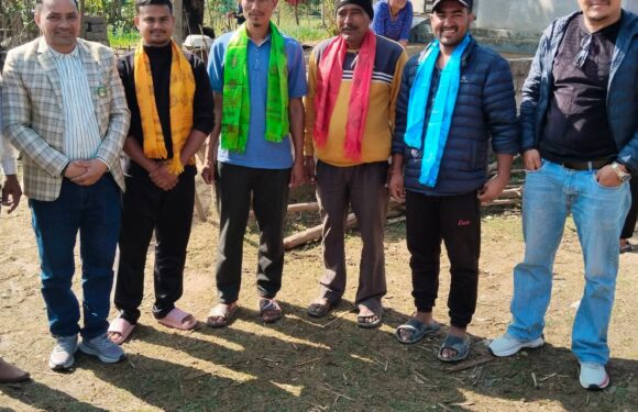 उज्यालो नेपालका उम्मेदवार योगेश साउद चुनावी मैदानमा