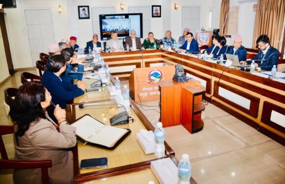 गृहमन्त्री अर्यालद्वारा निर्वाचन समीक्षा गर्दै धन्यवाद ज्ञापन