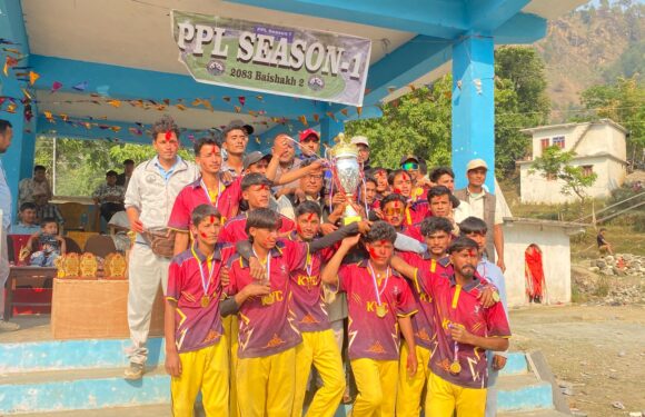 पुर्चौडी प्रिमियर लिग (PPL) सिजन–१ सम्पन्न : KYC बन्यो विजेता