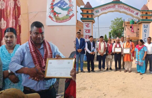 लालझाडीमा आचार्य, पण्डित र पत्रकार सम्मानित