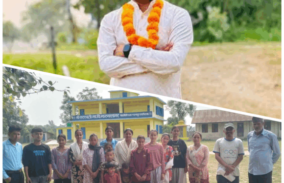 पुर्व विद्यार्थी नेता भट्टद्वारा झर्नाखाेलाकाे विपद जोखिममा रहेका विद्यार्थीलाई छात्रबृति