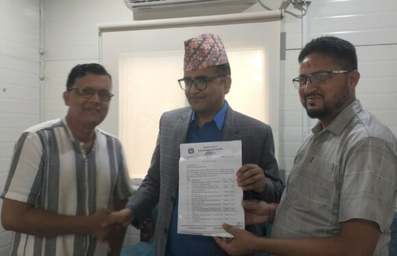बेलडाँडी १ नम्बर वडाको सुप प्रदेश सरकारलाई डेलिगेशन ः अधिल्लो सरकारले हालेका योजना नकाटिदिनु 